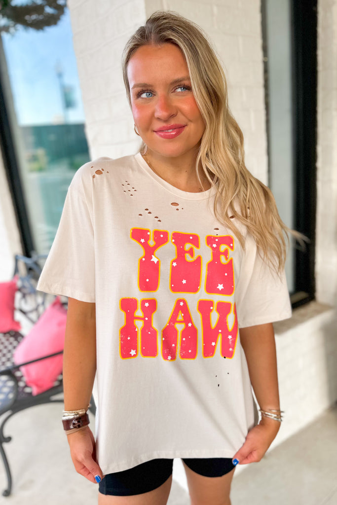Yee Haw Star Graphic Tee - Be You Boutique